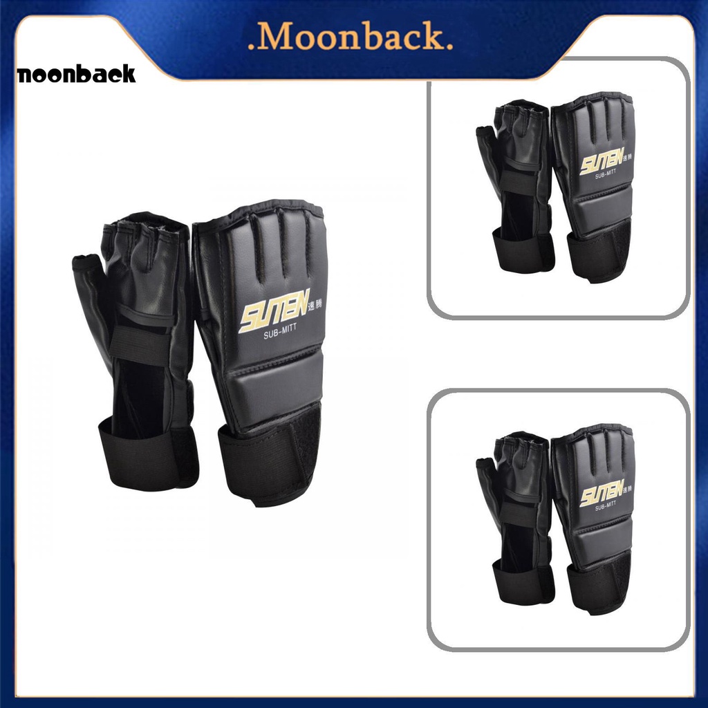 Đôi găng tay đấm bốc hở ngón thích hợp cho MMA Muay Thai