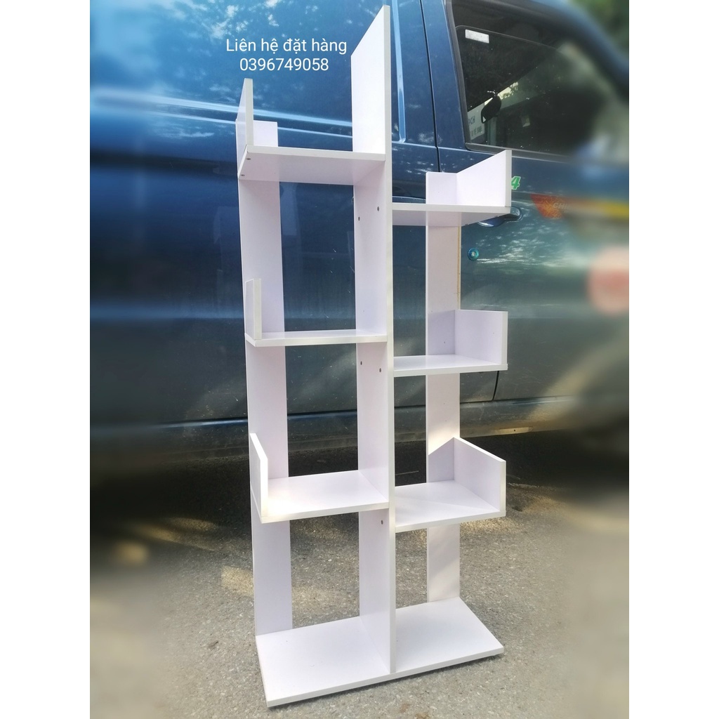 Kệ Sách Hình Cây Nhiều Tầng Đa Năng Gỗ MDF Nhập Khẩu Sea Decor