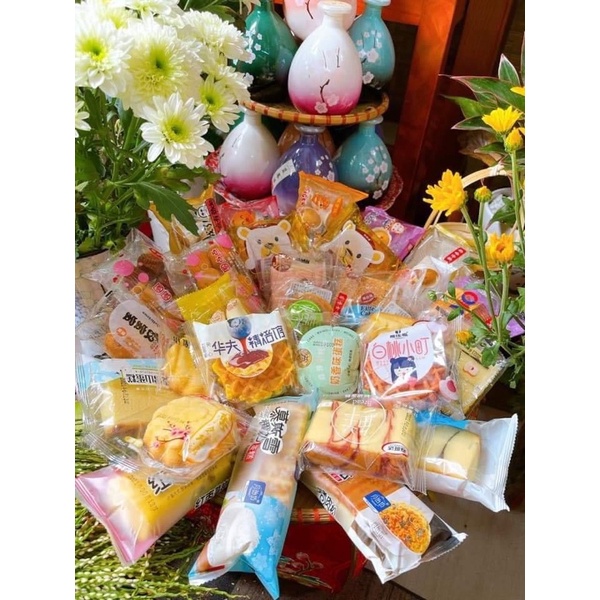 Bánh Mix Vị Đài Loan Đủ Vị -thùng 2kg