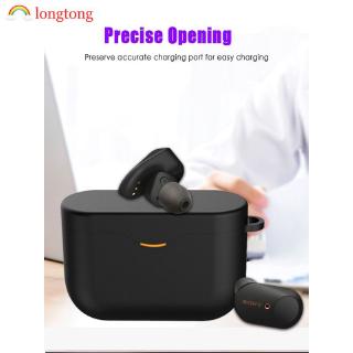 Flip-top open full protective case for Sony WF-1000XM3 accessories [LONG]