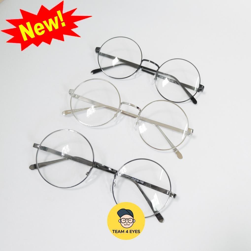 Mắt kính cận gọng tròn nobita thời trang, sang trọng, cam kết chất lượng