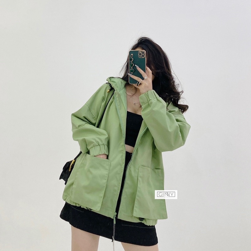 ÁO KHOÁC KAKI 2 LỚP PHONG CÁCH ULZZA | Thời Trang | Phong Cách | GINNY OFFICAL