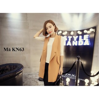 Áo khoác ghi lê nữ KN63