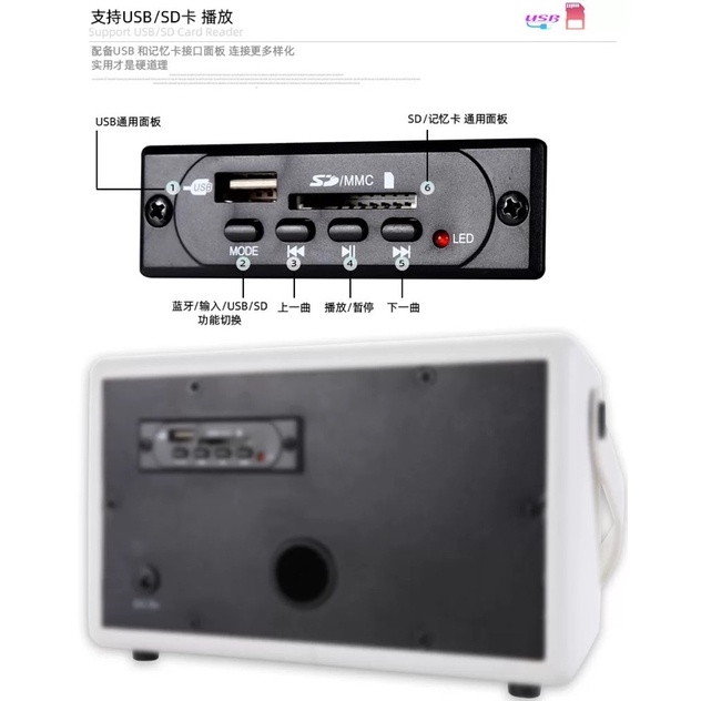 Loa bluetooth MIDDIX M5