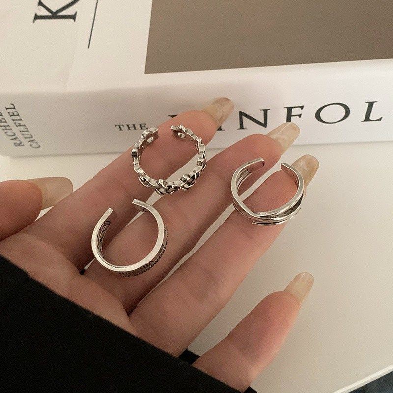 Nhẫn Đeo Tay Thời Trang Hip Hop Sành Điệu Cho Nữ