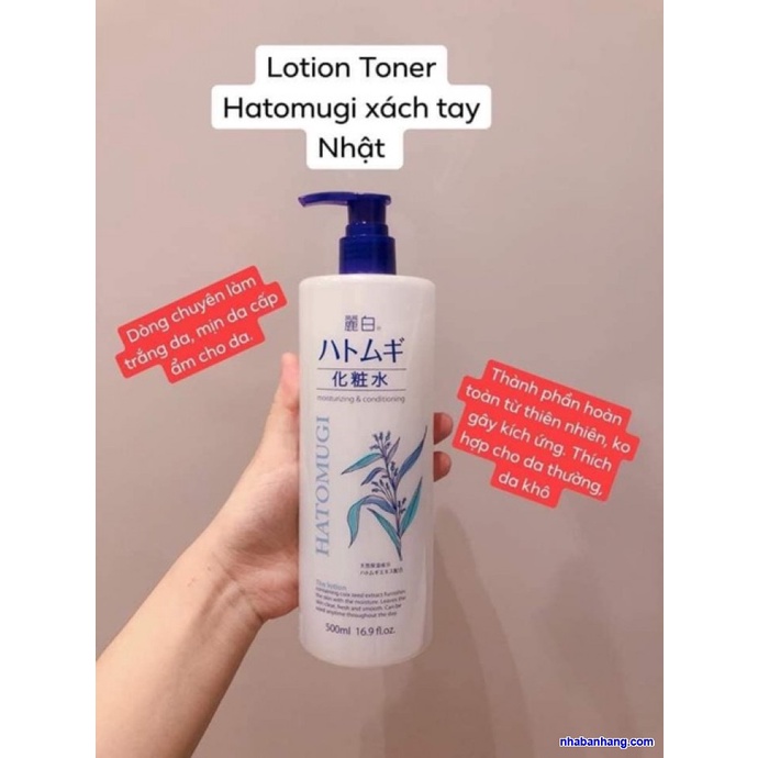 Nước hoa hồng💥Freeship💥 Toner Ý Dĩ Naturie Skin Conditioner Lotion Nhật Bản SP25 | BigBuy360 - bigbuy360.vn