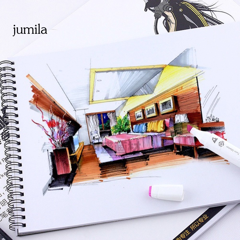 Sổ vẽ giấy kích cỡ A4/A5 32 tờ không thấm nước