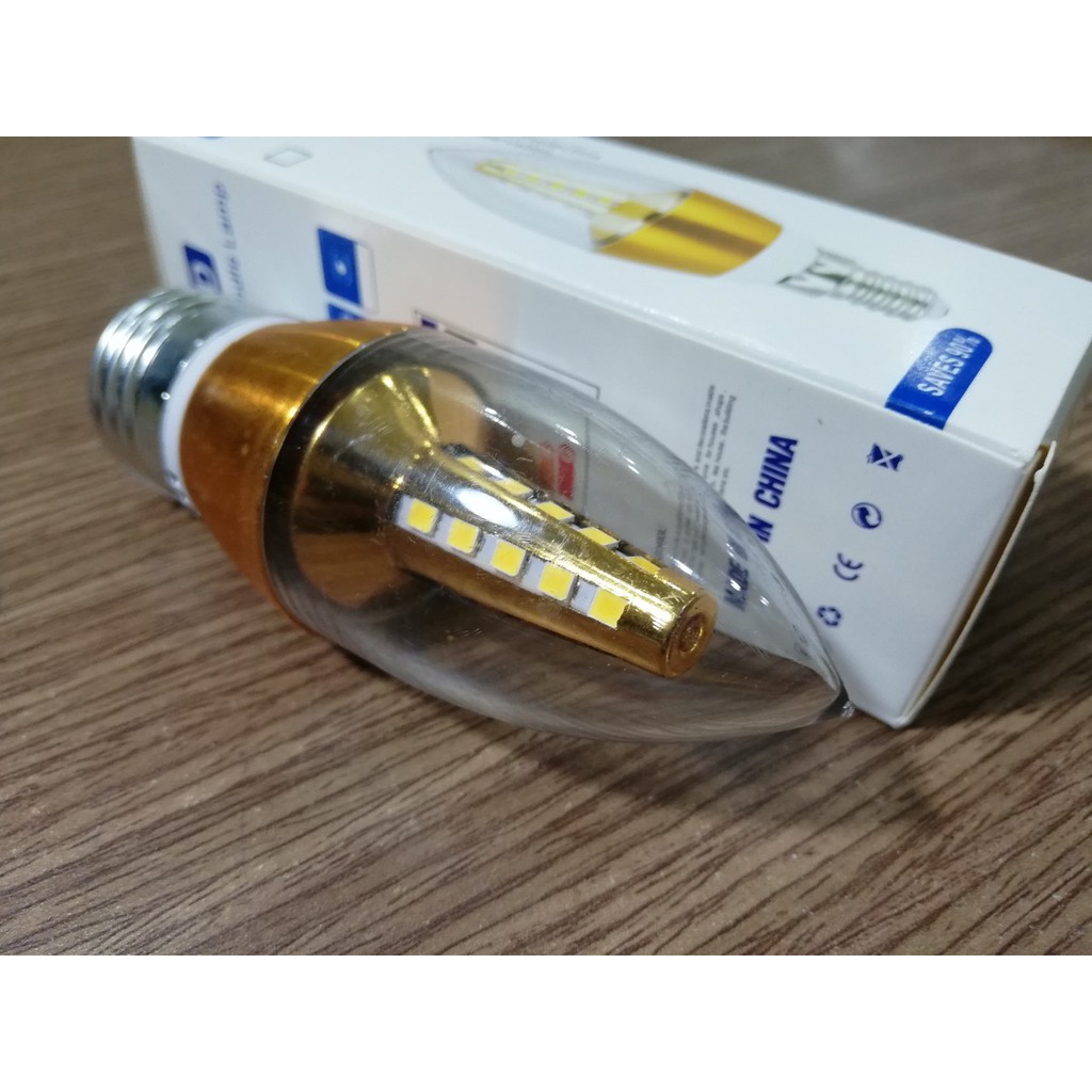 BÓNG LED NẾN ĐUI E14,E27 5W