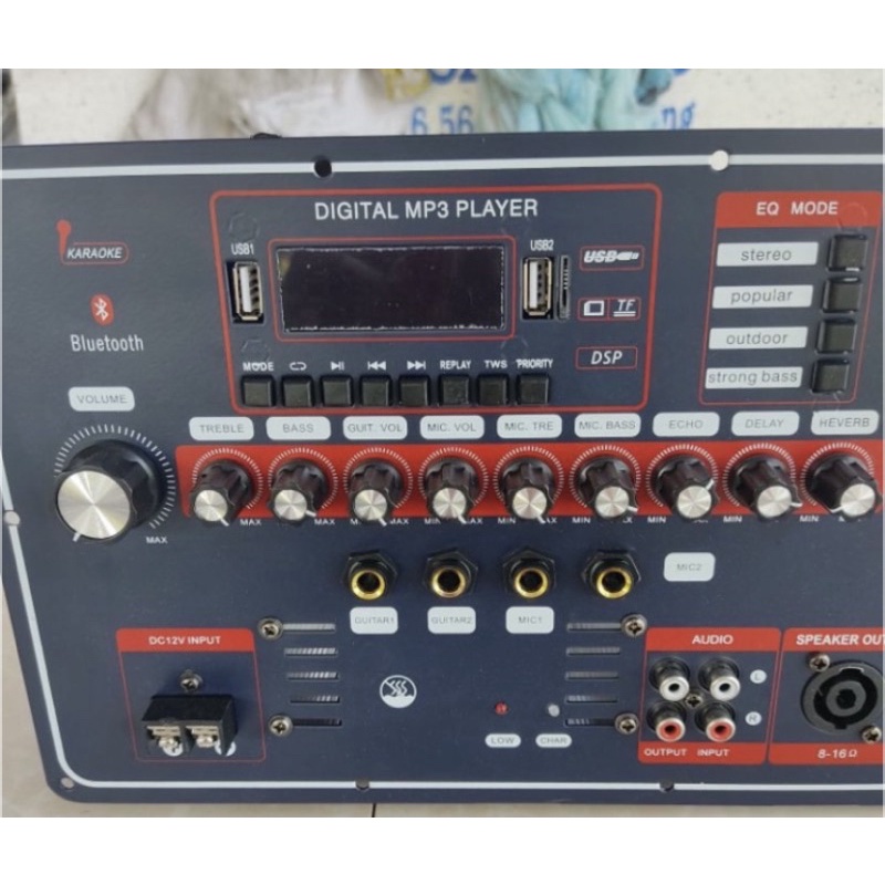 Mạch Loa Kéo Công Suất Lớn 40 Đôi Reverb Nguồn Xuyến 19x38