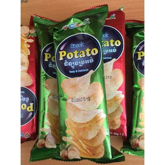 Bịch snack khoai tây Potato 30g gói