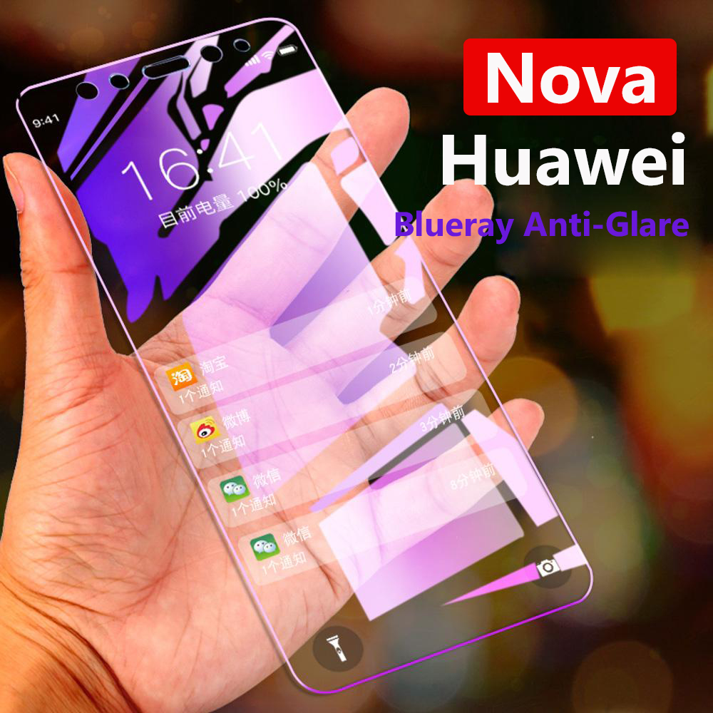 Ốp Điện Thoại Ánh Xanh Dương Chống Chói Bảo Vệ Mắt Cho Huawei Nova 7i 7se 7 5t 4e 4 3e 3i 3 2lite 2i Novalite