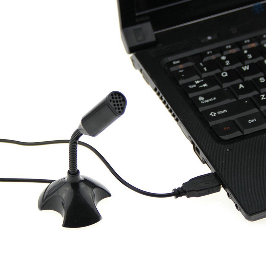 BF USB Computer Microphone with Stand Portable for PC Laptop Recording Gaming Online Chatting Desktop Omnidirectional Condenser Microphone