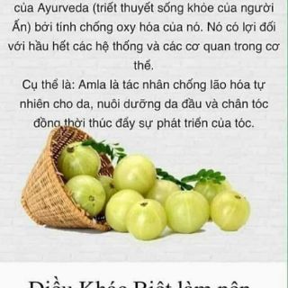 Bộ 3 dầu gội Amla kích thích mọc tóc