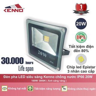 Đèn pha led chống nước chịu lực L1PS20W-ánh sáng trắng