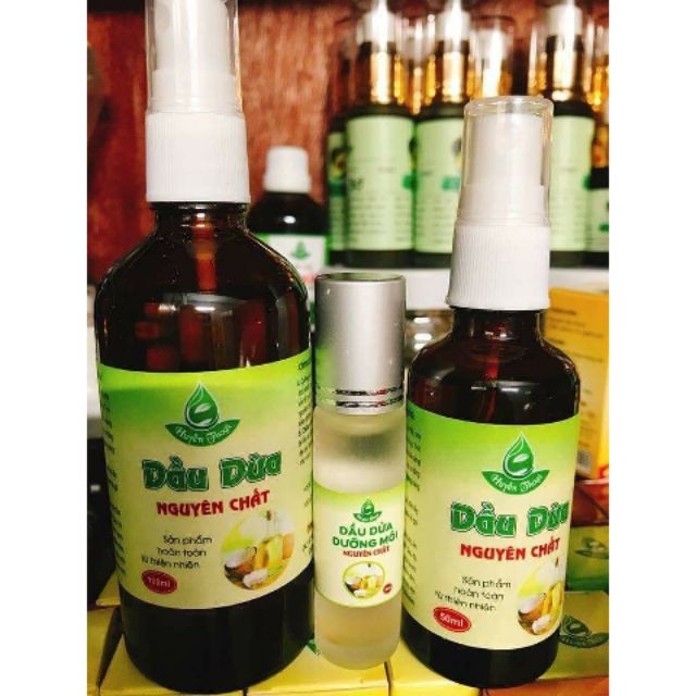 Dầu dừa nguyên chất
