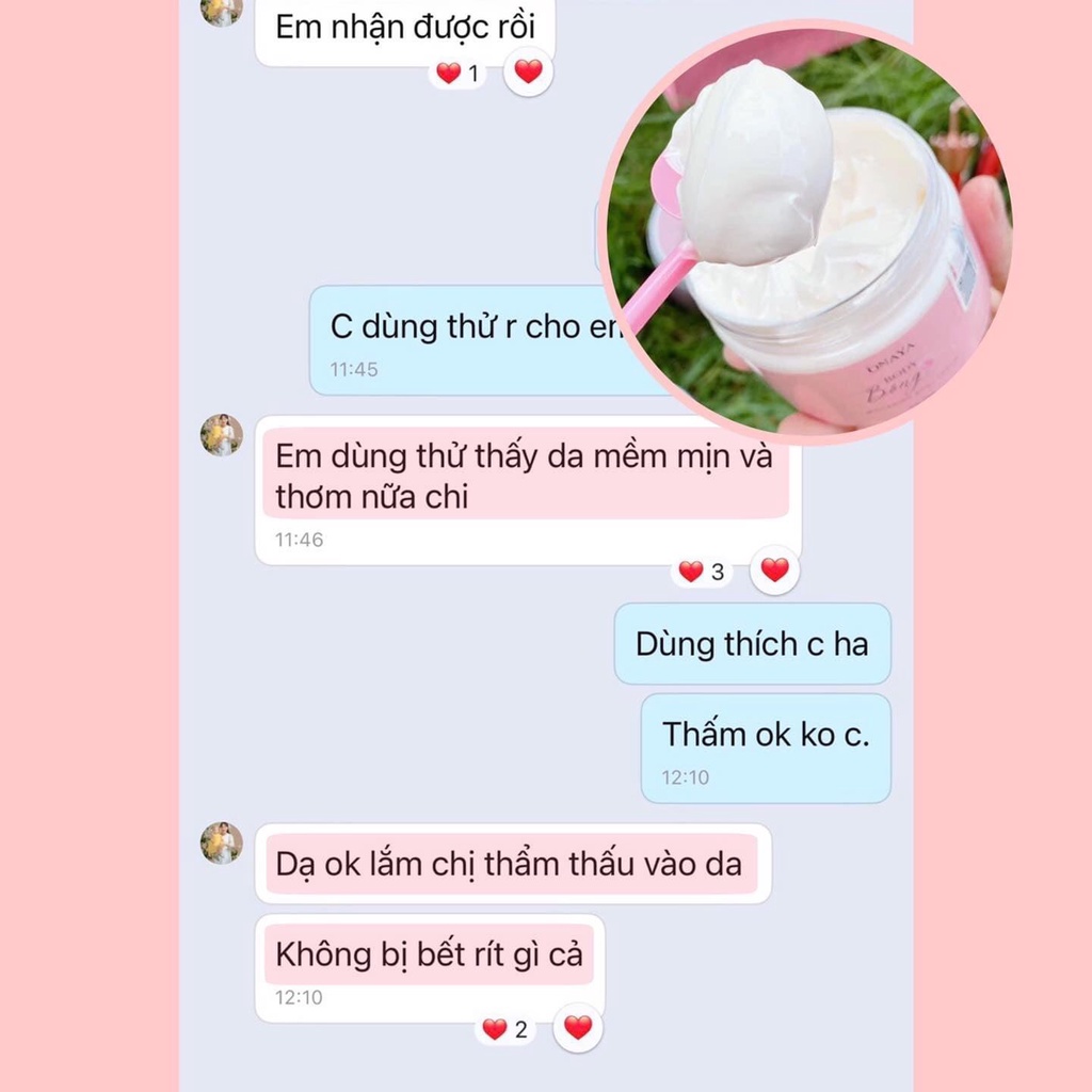 Kem Body Bông Onaya Trắng Da hũ 250gr công Nghệ Hàn Quốc - Vijully Store | BigBuy360 - bigbuy360.vn