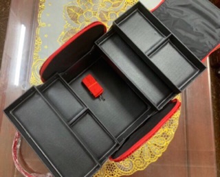 Cốp da đựng đồ makeup siêu xịn 🤬❤️