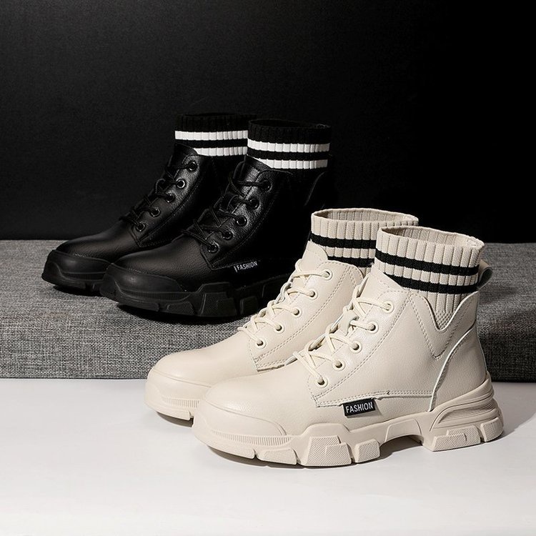 Giày bốt cao cổ đế cao thời trang cá tính dành cho nữ  | BigBuy360 - bigbuy360.vn