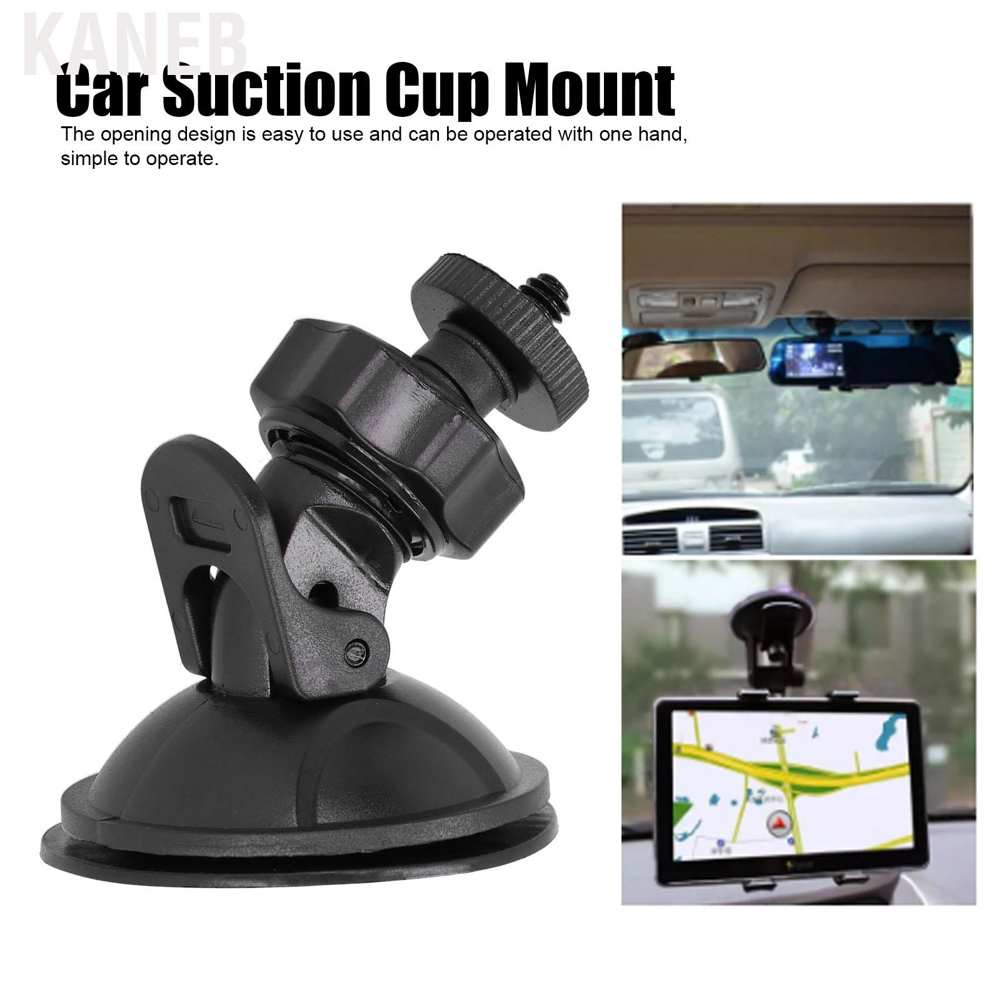 Giá đỡ máy ảnh có giác hút 1/4 inch màu đen gắn kính chắn gió xe hơi cho DV GPS
 | BigBuy360 - bigbuy360.vn