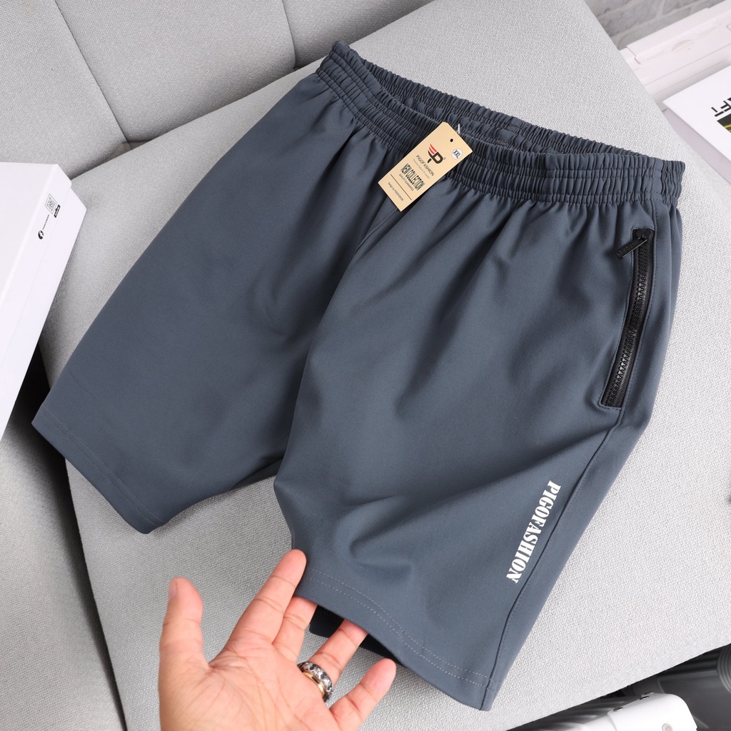 Quần Short Nam (4 Màu) Vải Mềm, Siêu Nhẹ, Dáng Thể Thao, Thiết Kế Trẻ Trung Năng Động AMQCT02