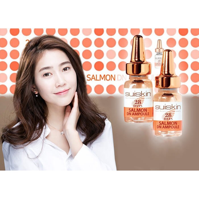 Serum Tế Bào Gốc DNA Suiskin Cá Hồi - suiskin salmon dn ampoule 28 days