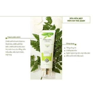 [Mỹ phẩm cho mẹ bầu] Sữa Rửa Mặt Trà Xanh