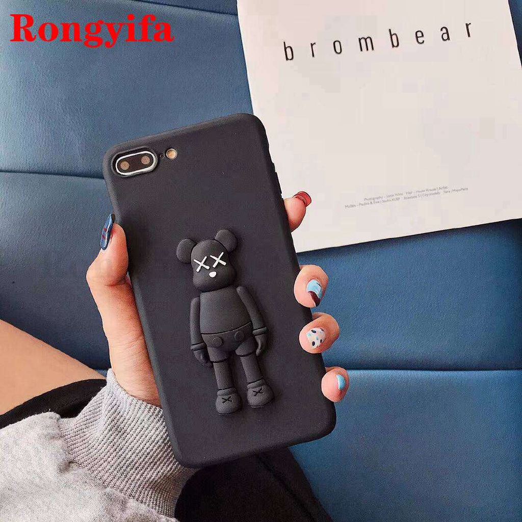 Ốp điện thoại TPU hoạ tiết Minnie Kaws hoạt hình dành cho Samsung Galaxy A9 A7 A7 A6+ Plus A6 2018 A5 2017 2016 | BigBuy360 - bigbuy360.vn