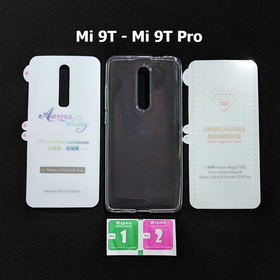 Dán chống xước PPF Xiaomi Mi 9T - Mi 9T Pro tặng ốp dẻo