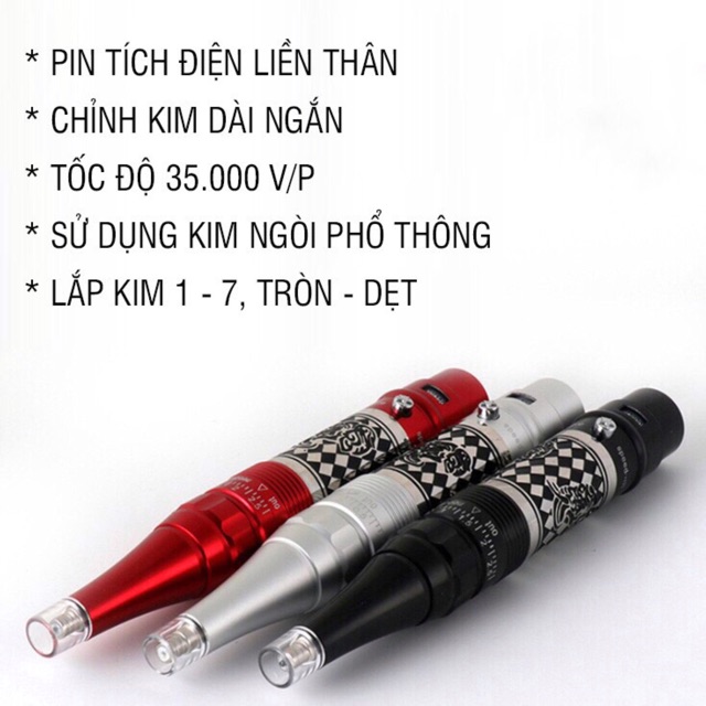 MÁY RỒNG TÍCH ĐIỆN PHUN MÔI MÀY MÍ SIÊU ÊM