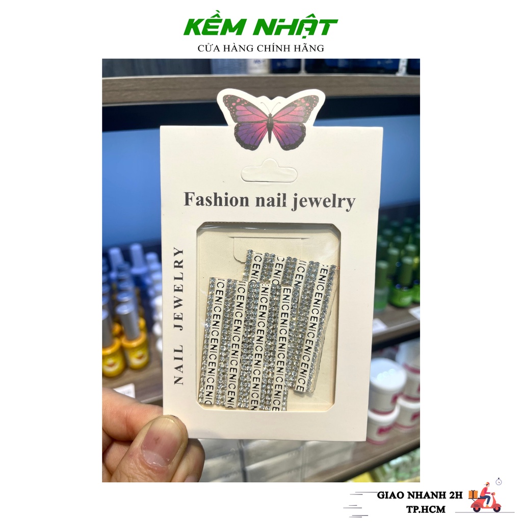 Dây Đá Đính Móng Nhiều Mẫu