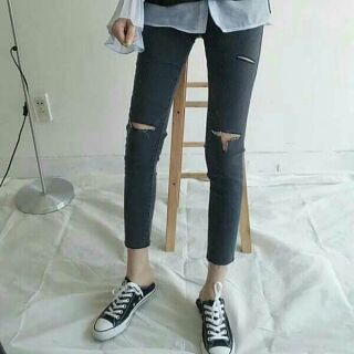 Order quần jeans co dãn ulzzang