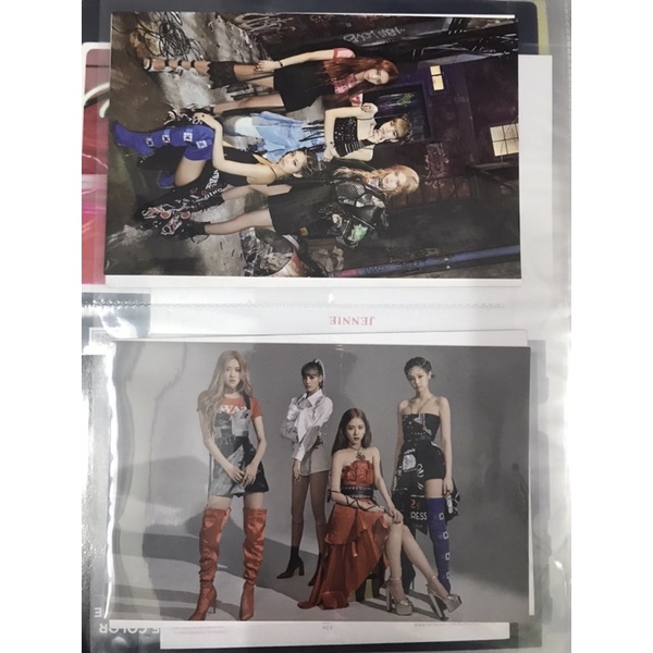 Card - Quà pre order của Blackpink