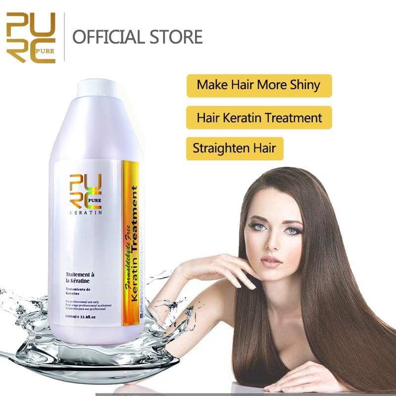 Purc Thuốc Duỗi Tóc keratin Brazil 0% formaldehyde