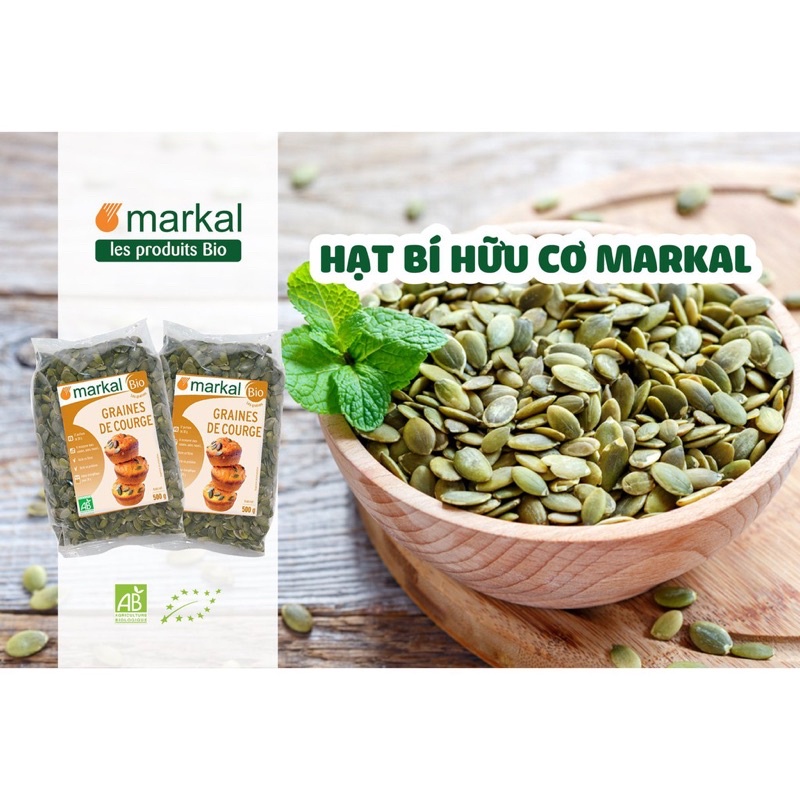 HẠT BÍ HỮU CƠ MARKAL DÙNG THỬ 100G