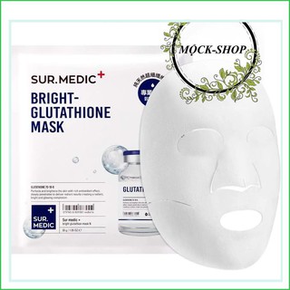 Hộp10 miếng mặt nạ làm trắng chuyên sâu Neogen Sur.Medic Bright Glutathione Mask