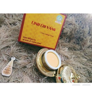 Kem Linh Chi Vàng trắng da - se khít lỗ chân lông 35gr