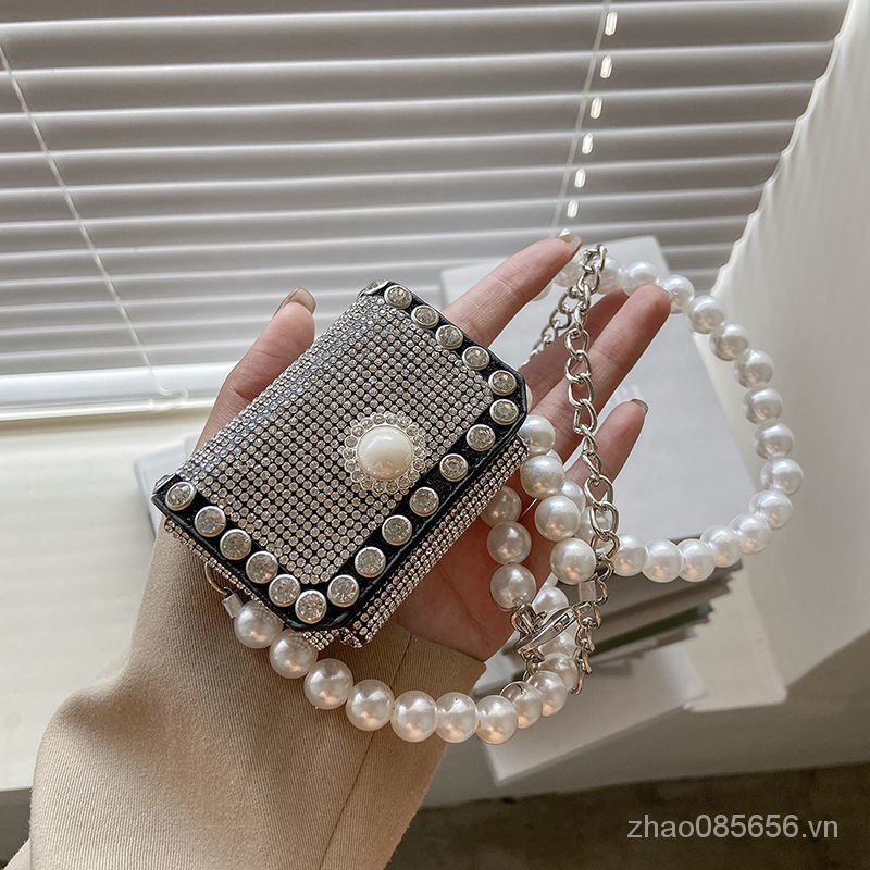 Túi Đeo Chéo Mini Đính Ngọc Trai Thời Trang Mùa Hè Cho Nữ 2021 | BigBuy360 - bigbuy360.vn