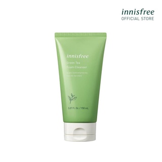 Sữa rửa mặt làm sạch innisfree Green Tea Foam Cleanser 150ml NEW 2022
