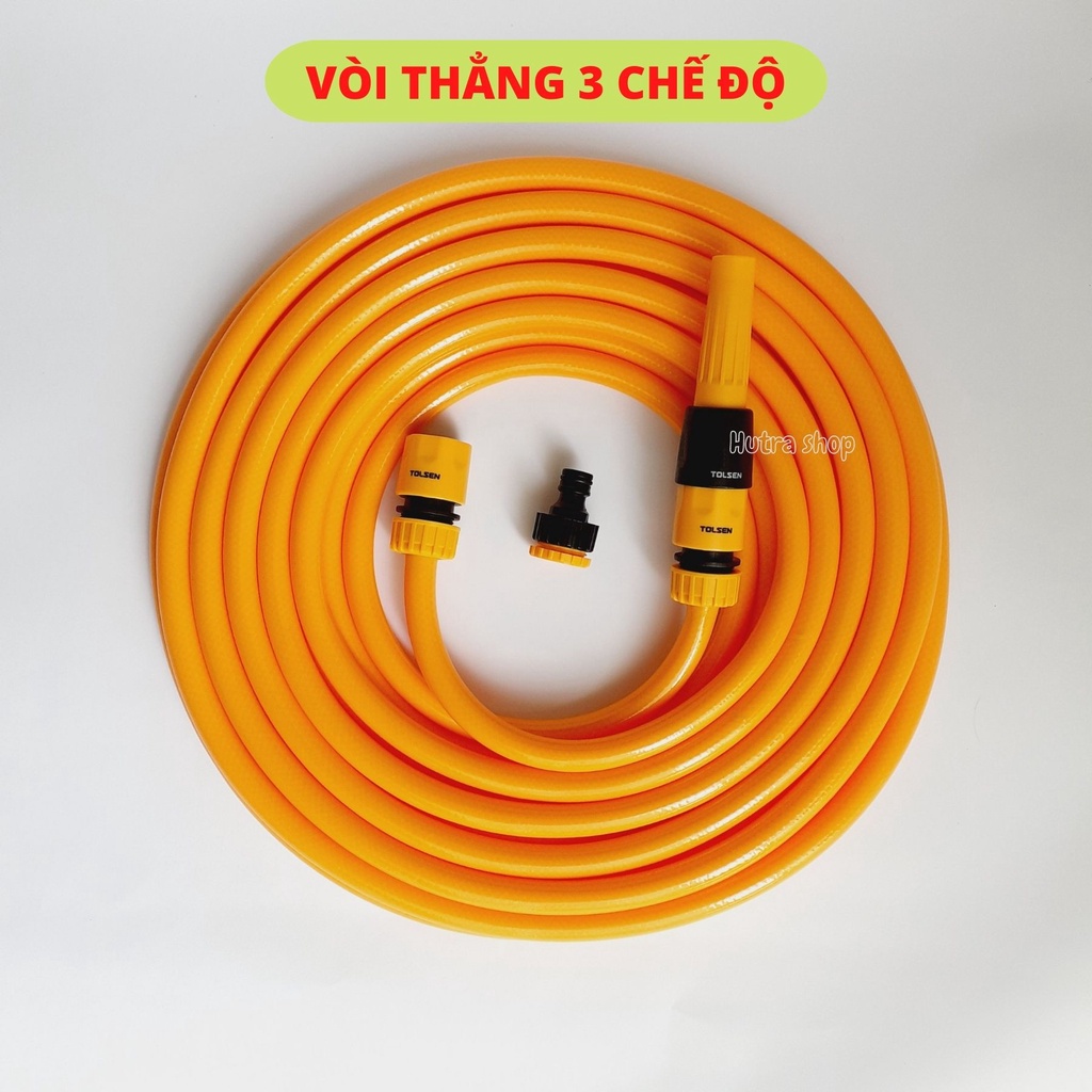 Vòi tưới cây Tolsen vòi xịt rửa xe trọn bộ vòi xịt tưới cây