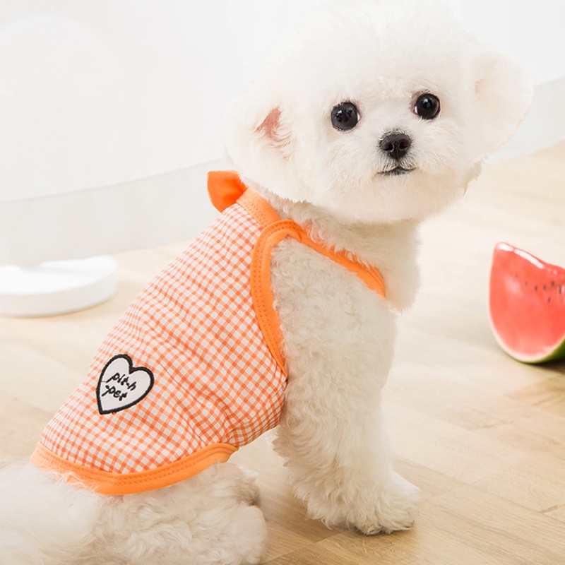 &lt;cutepethome&gt;Áo Hai Dây Mỏng Xuân Thu Phong Cách Mới Cho Thú Cưng