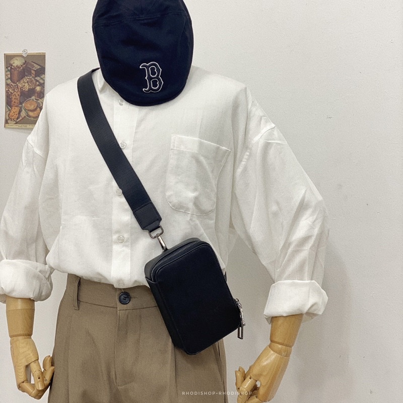 Tổng Hợp Túi Đeo Chéo Unisex Da Gió Vải RHODISHOP