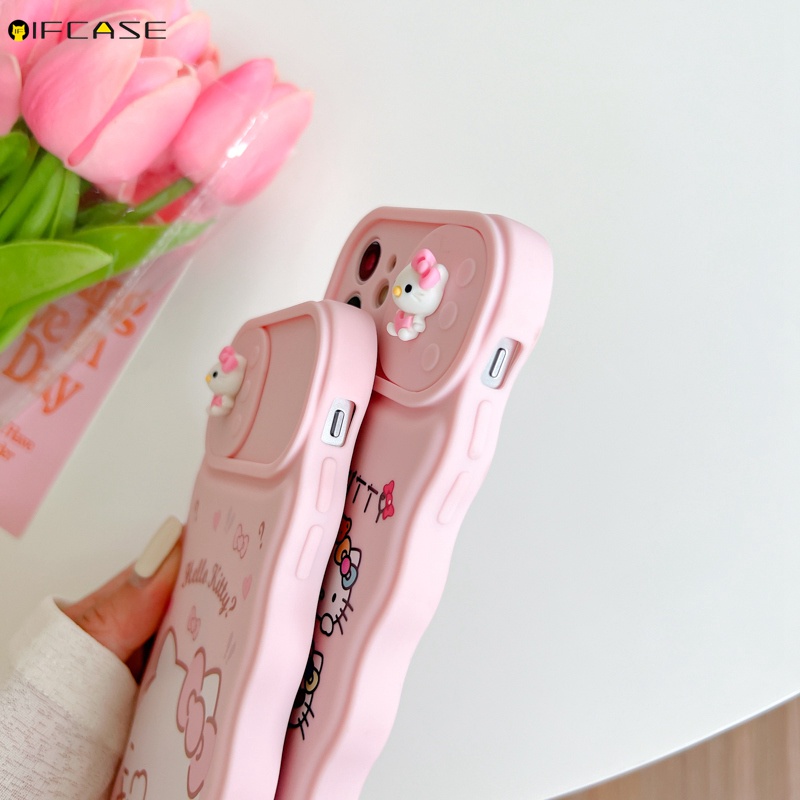 Ốp Điện Thoại Chống Sốc Họa Tiết Hello Kitty Cho iPhone 13 12 11 Pro Max XS Max XR X