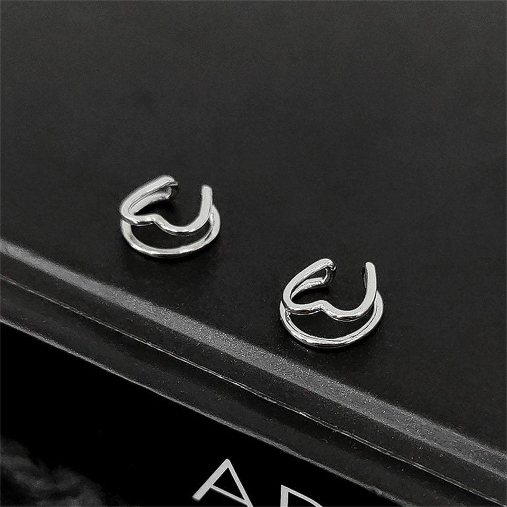 Bông Tai Hình Trái Tim Thời Trang Dành Cho Nữ