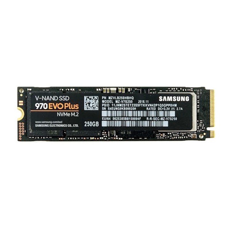 SSD M.2 PCIe NVMe Samsung 970 EVO Plus 250GB