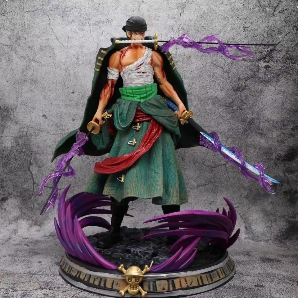 MH34 - Mô Hình Figure ZORO bọc haki bá vương siêu đẹp cao 34CM - Mô hình One Piece