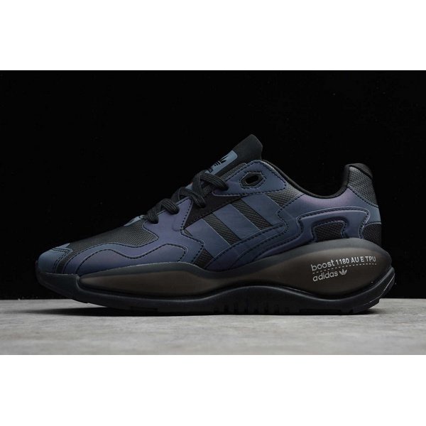 Giày chạy bộ thể thao Adidas ZX Alkyne Core màu đen FV2322 thời trang 2020