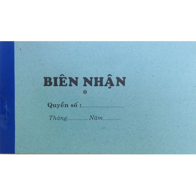 10 quyển biên Nhận  1 liên (50 tờ) giấy ford đẹp