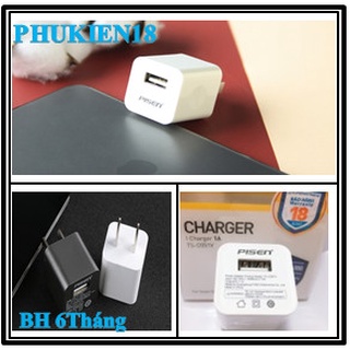 Củ sạc chính hãng Pisen 1A ♥️Freeship♥️ Giảm 30k khi nhập MAYT30 - Cục sạc iphone chính hãng Pisen