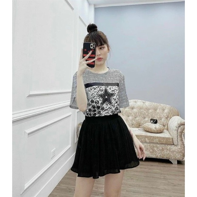 ÁO THUN, Áo phông dáng rộng 3D in hình ngôi sao hàng QCCC CHO NAM VÀ NỮ