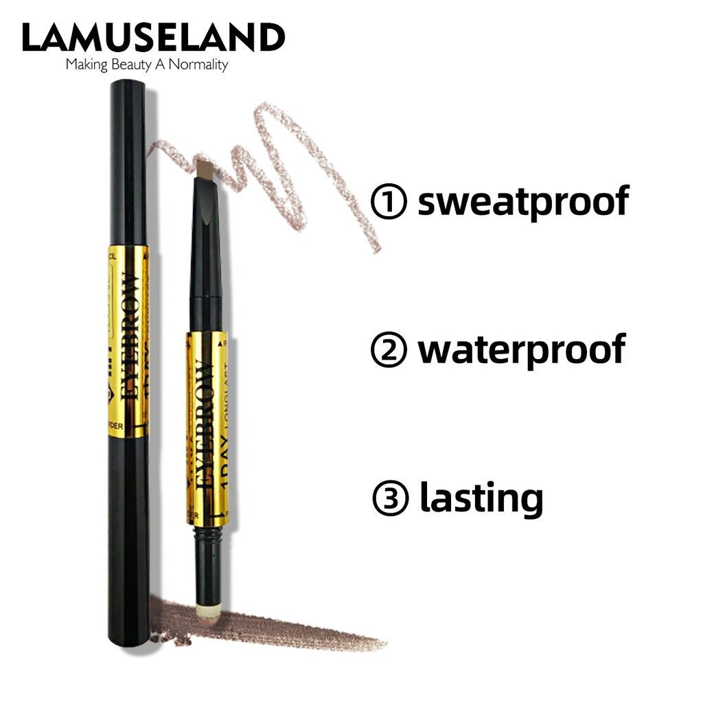 (Hàng Mới Về) Bút Kẻ Lông Mày 3 Bước Chống Thấm Nước Và Mồ Hôi Lâu Trôi | BigBuy360 - bigbuy360.vn